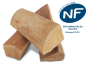 Bûches de bois sec Premium de 40 cm en ballot de 1,3 m3 (1,25 st)